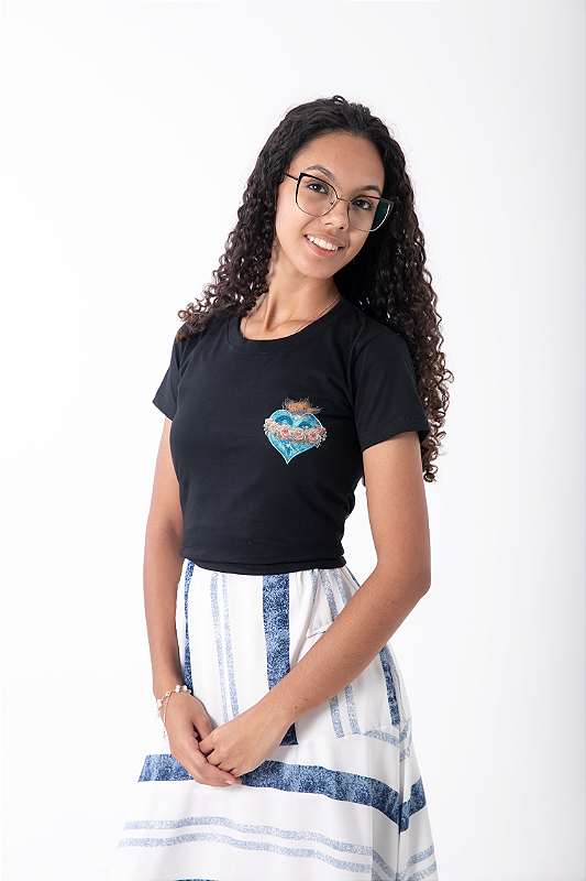 Baby Look Usedons Deus Juntou todas a Graças ref290 Lançamento