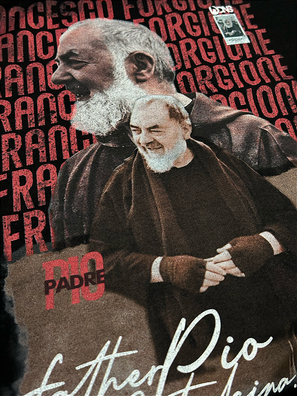 Oversized T-Shirt – Usedons Saint Padre Pio - Ref. 282