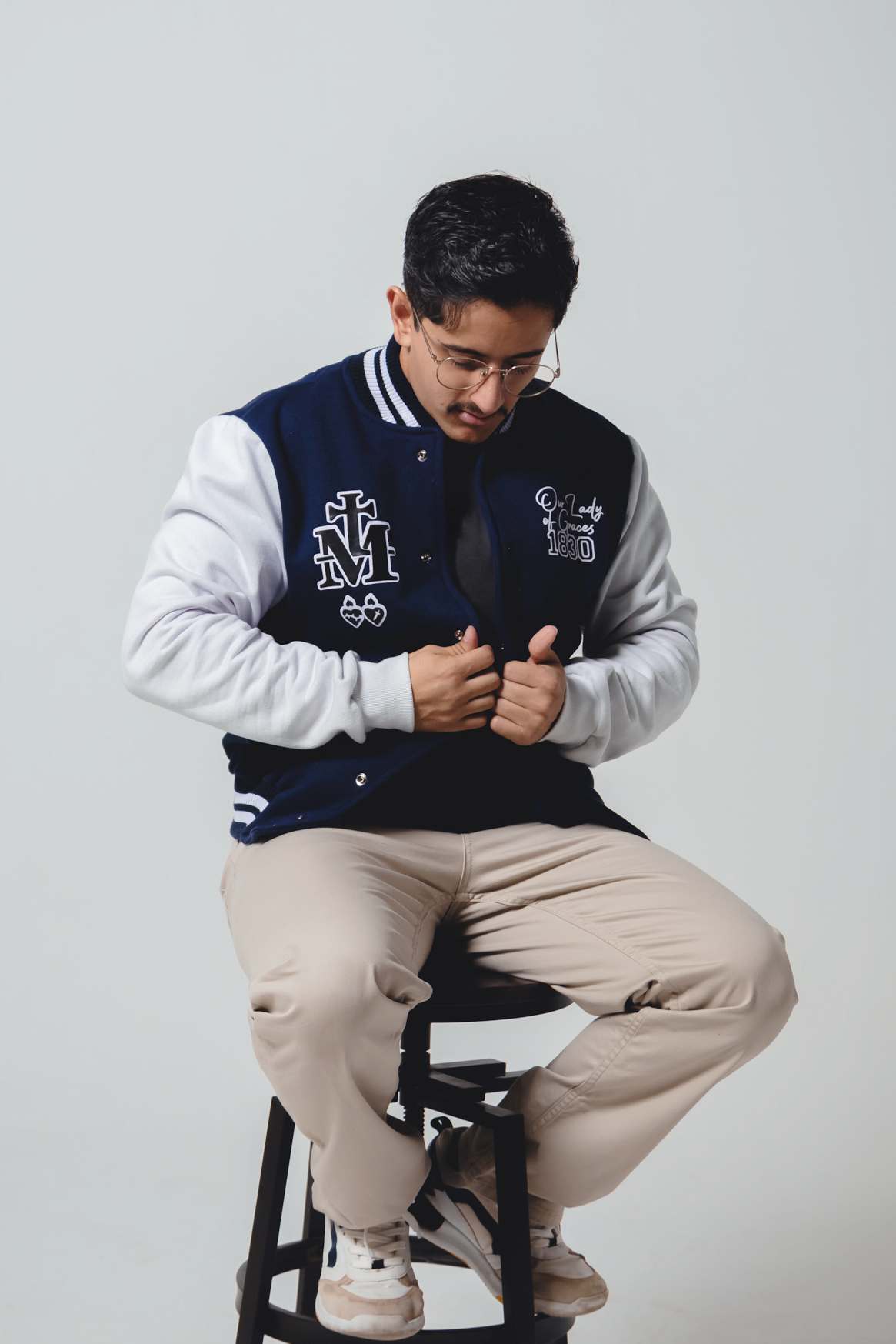 Jaqueta UseDons Nossa Senhora das Graças College Azul Marinho ref279