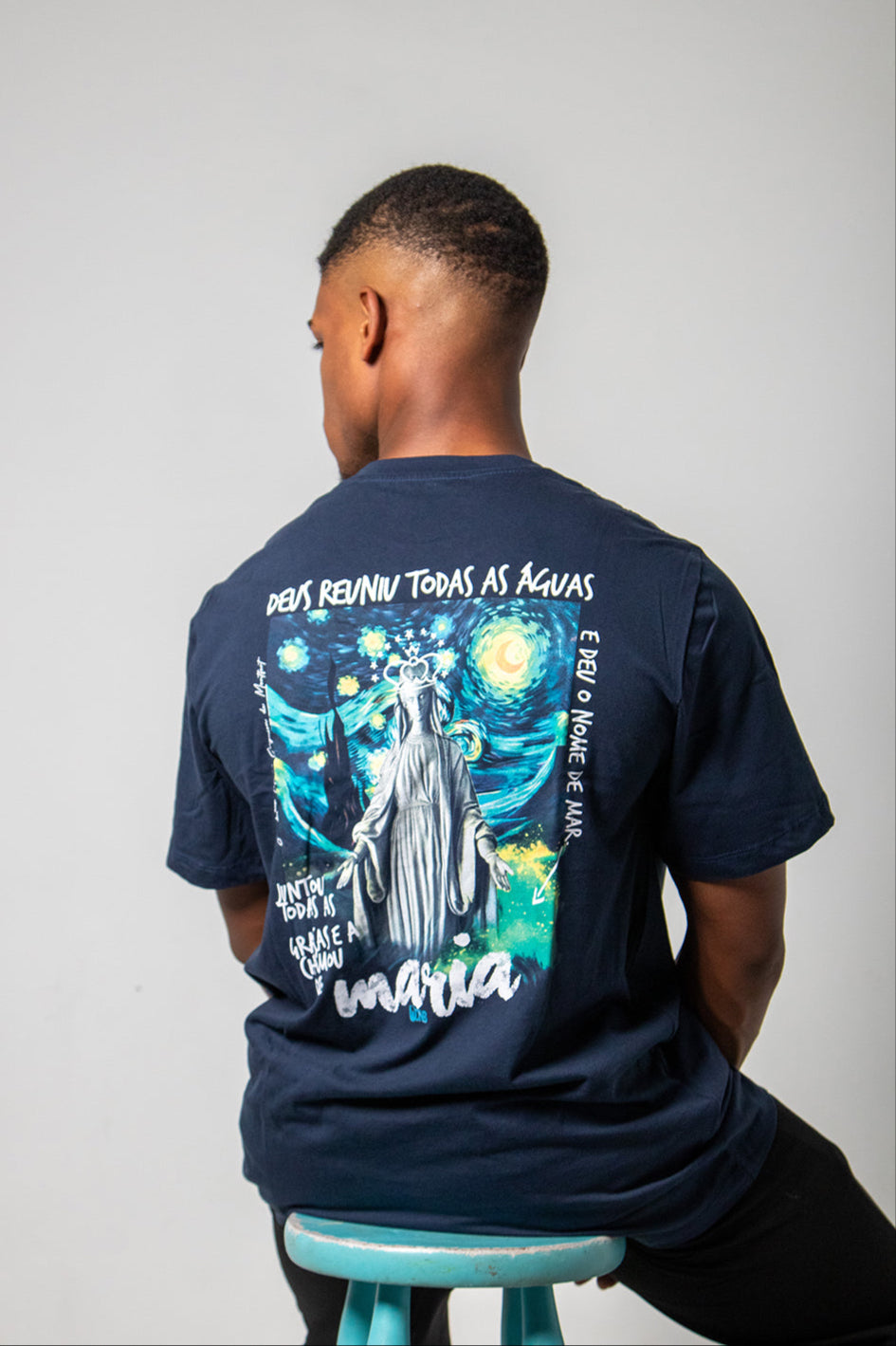Camiseta Oversized Deus Juntou todas a Graças ref290 Lançamento