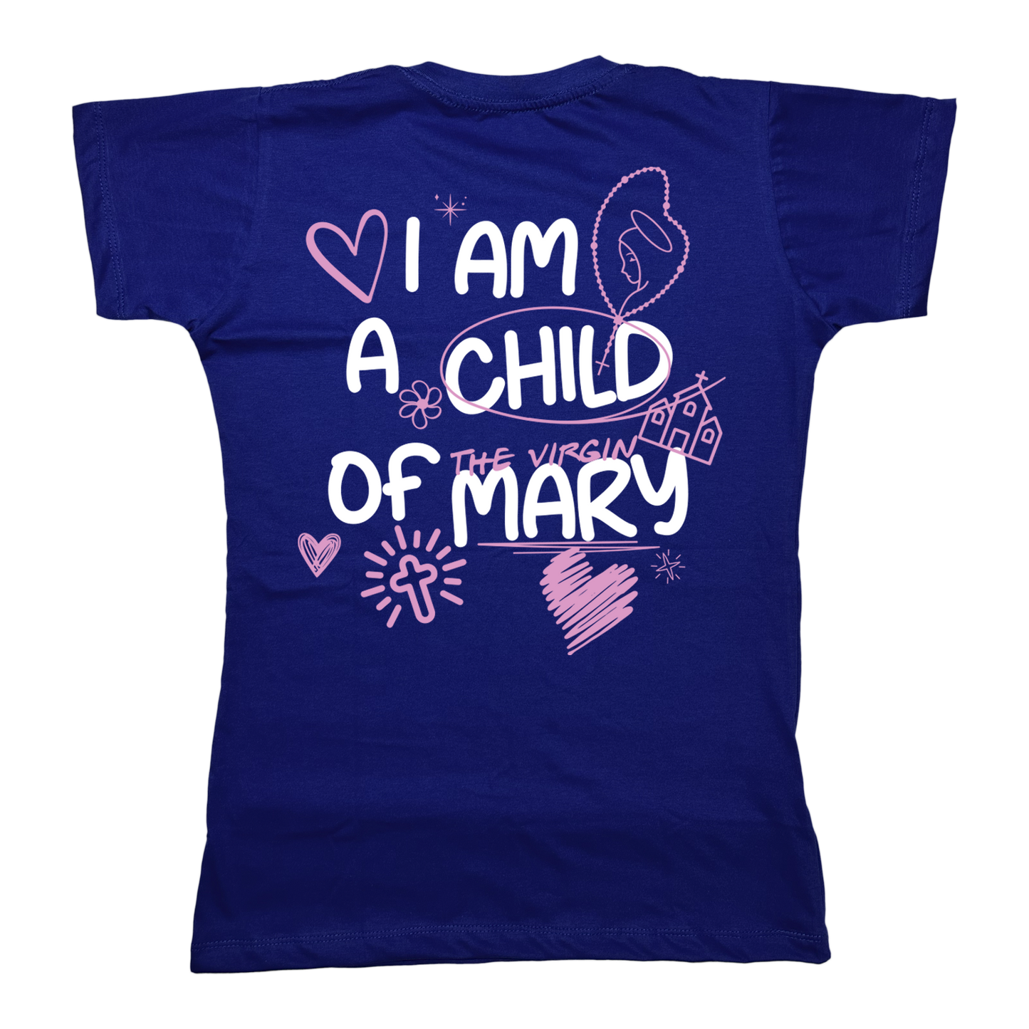 Women’s Fitted Tee – Daughter of Mary - Ref. 268