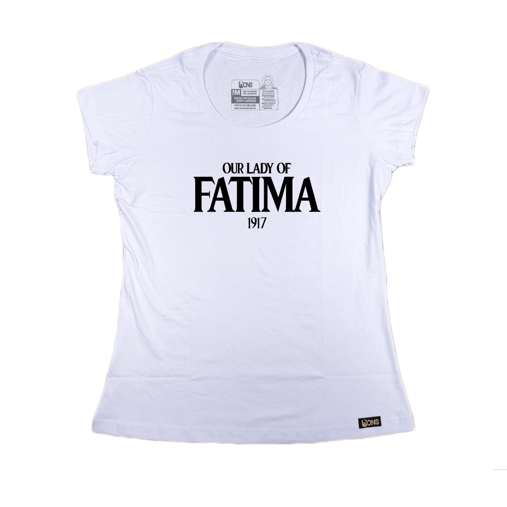 Women’s Fitted Tee Nossa Senhora de Fátima ref 3244