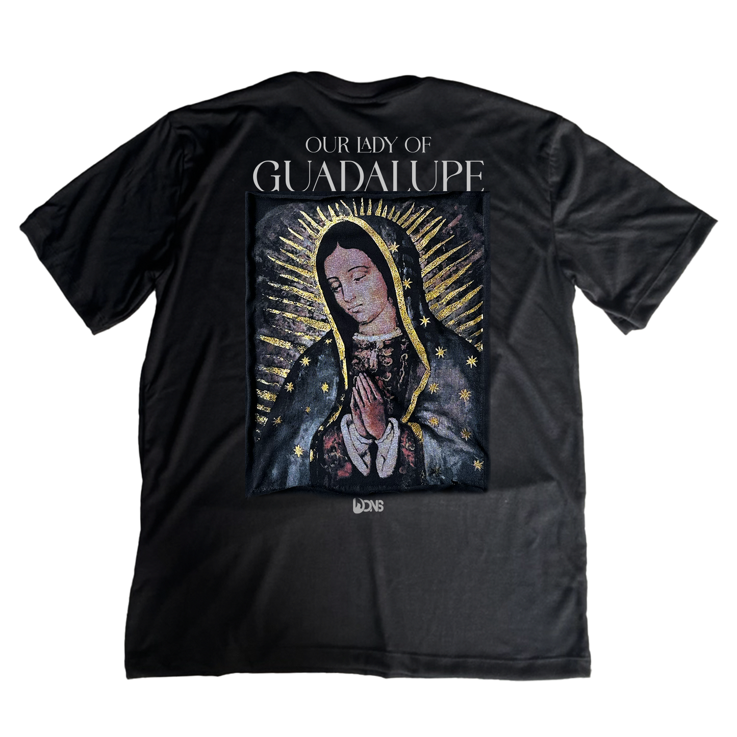 Oversized T-Shirt – Our Lady of Guadalupe - Black - Ref. 3229