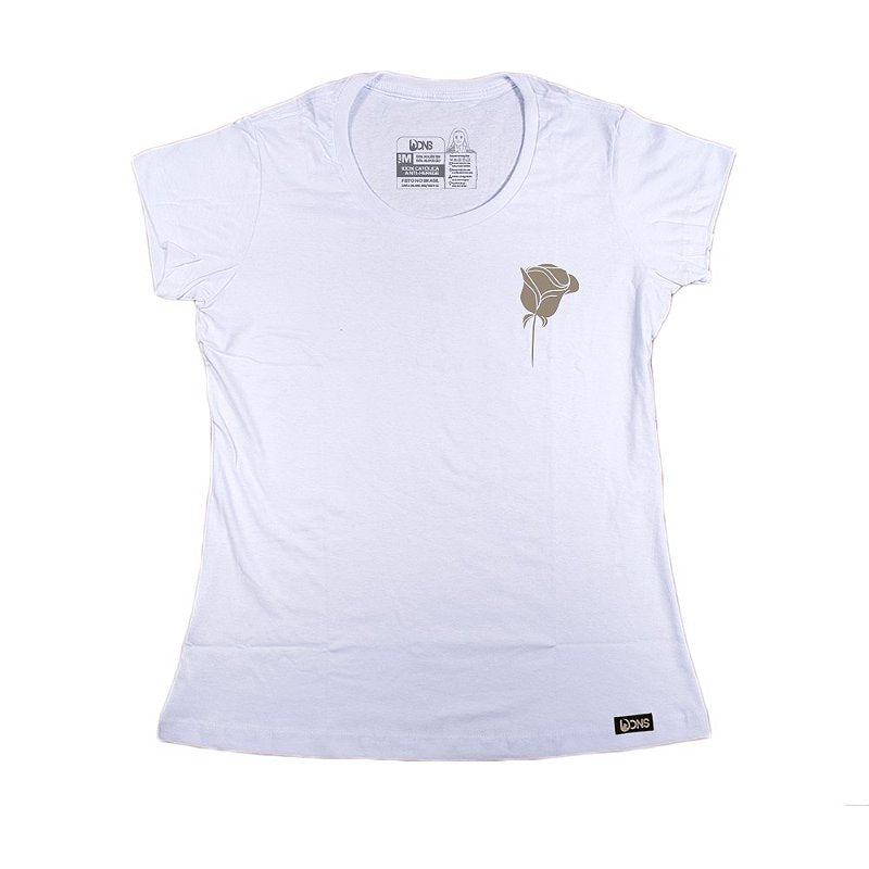 Women’s Fitted Tee – Saint Thérèse “My Littleness” - Ref. 261