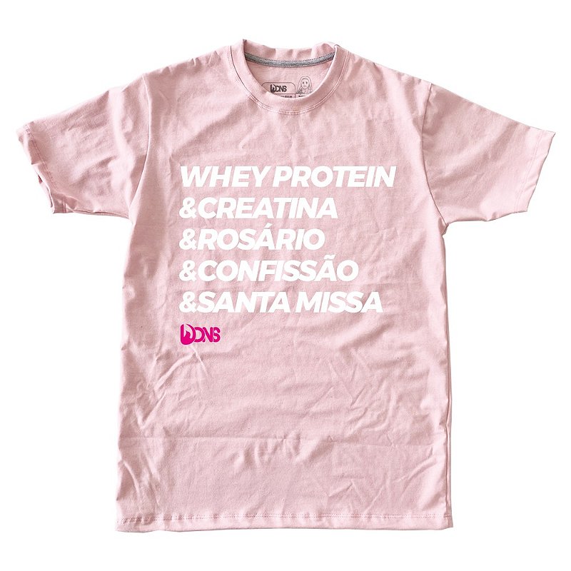 Women’s Fitted Tee – Whey, Confession, and Mass