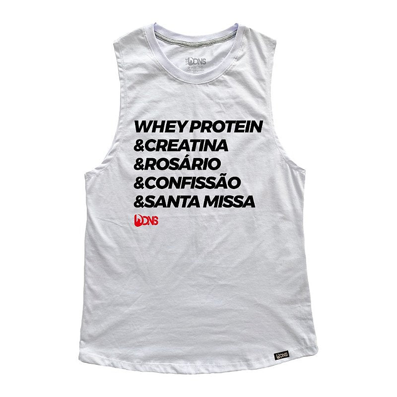 Basic Tank Top – Whey, Confession, and Mass - Ref. 260