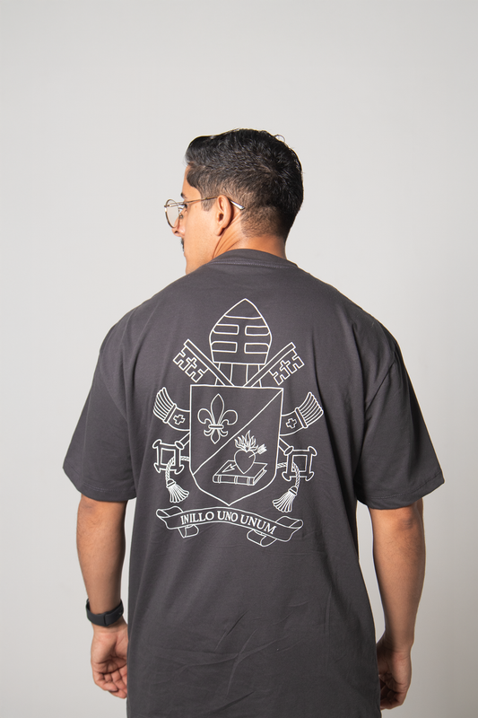 Oversized T-Shirt – “Evil Will Not Prevail” - Pope Leo XIV