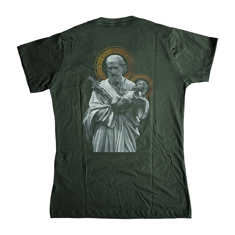 Women’s Fitted Tee – Usedons Saint Joseph - Green