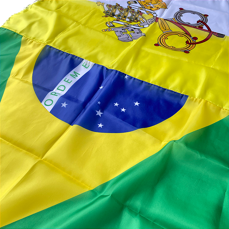 Brazil & Vatican Flag – 130 x 90 cm