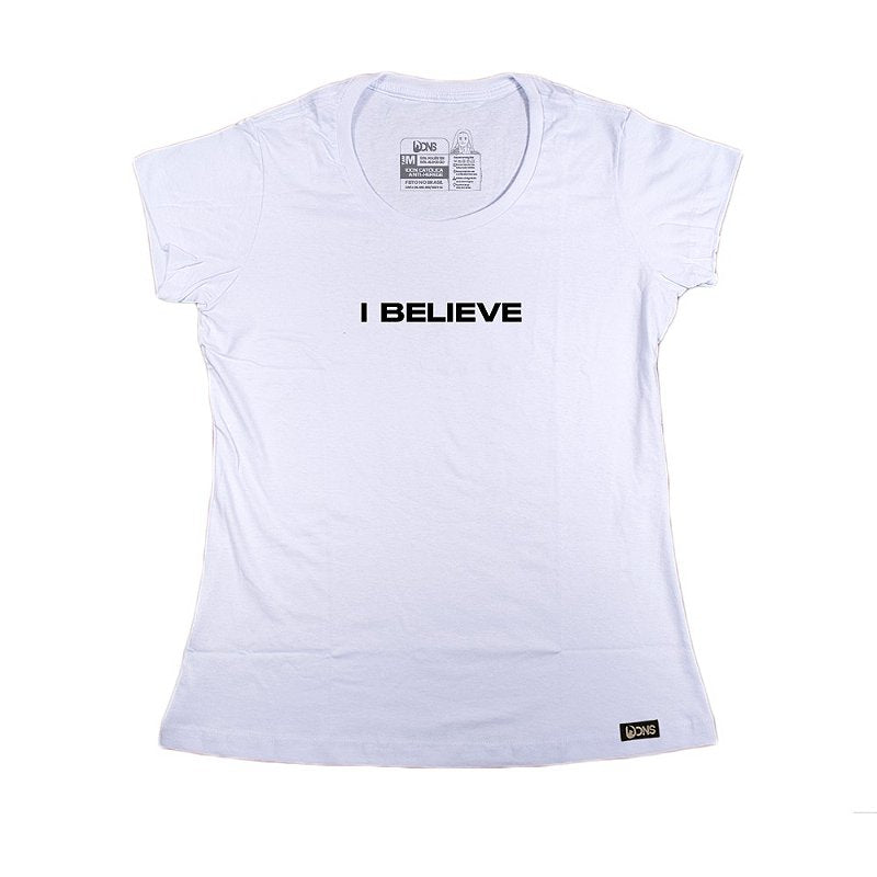 Women’s Fitted Tee – Usedons I Believe - Ref. 264