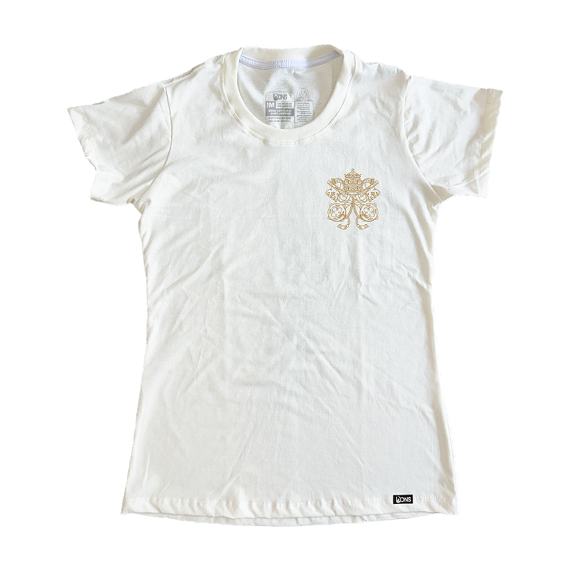 Women’s Fitted Tee – Usedons Vatican “Hail Rome”