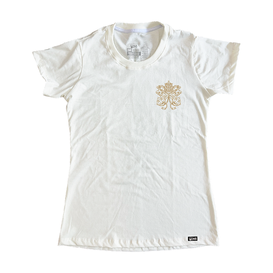 Women’s Fitted Tee – Usedons Vatican “Hail Rome”