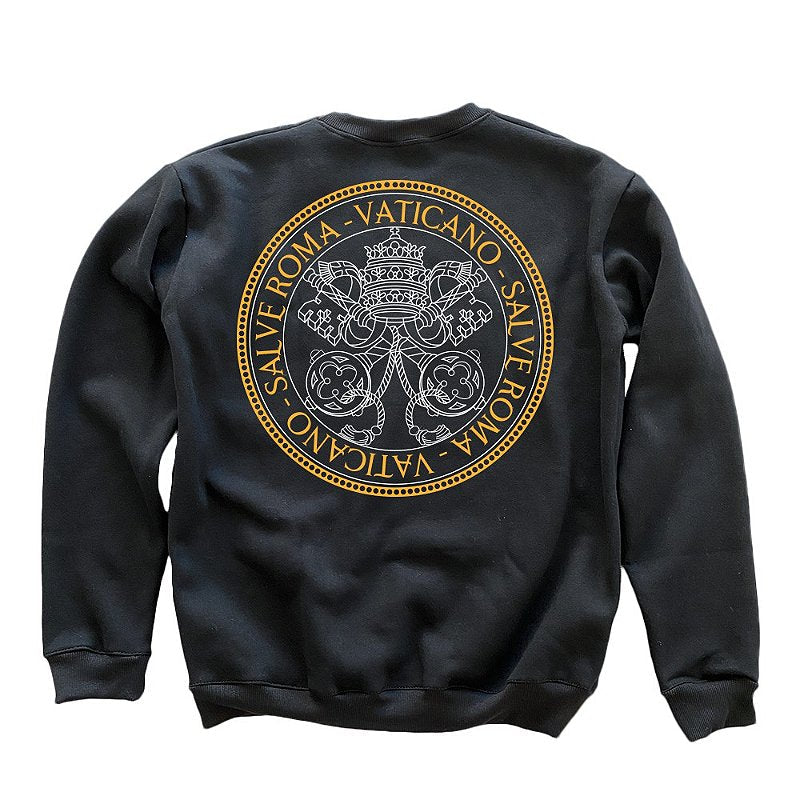 Moletom Gola Careca  Vaticano - Salve Roma ref 255