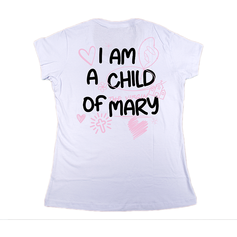 Women’s Fitted Tee – Daughter of Mary - Ref. 268