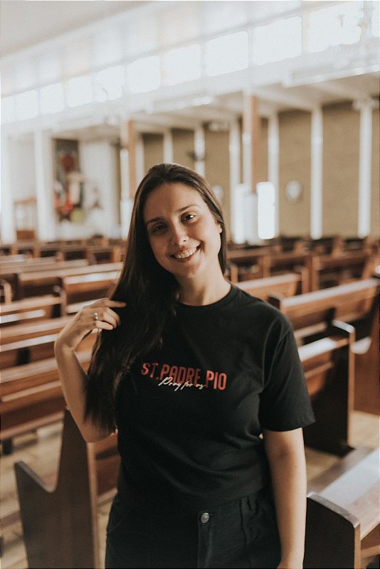 Camiseta Usedons São Padre Pio ref 282