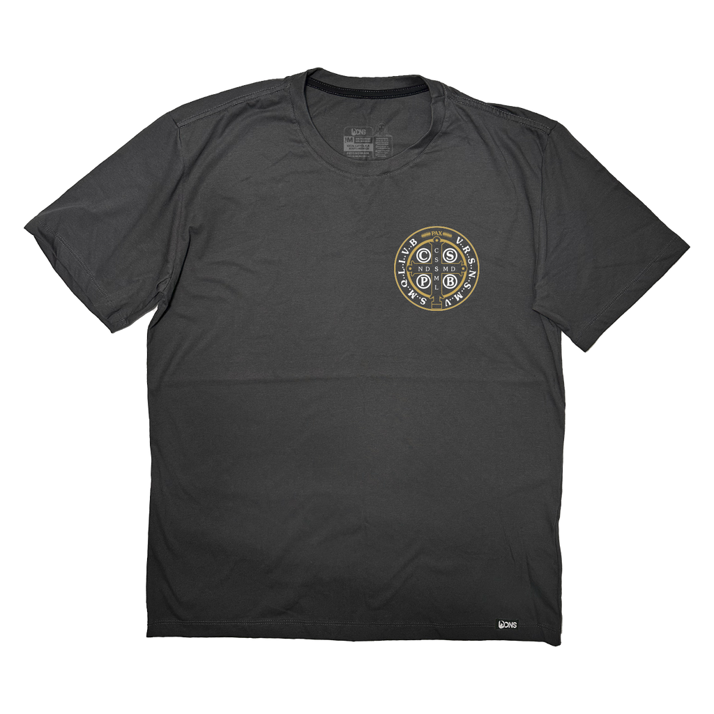 Camiseta Oversized Medalhão São Bento - Grafite ref 3226