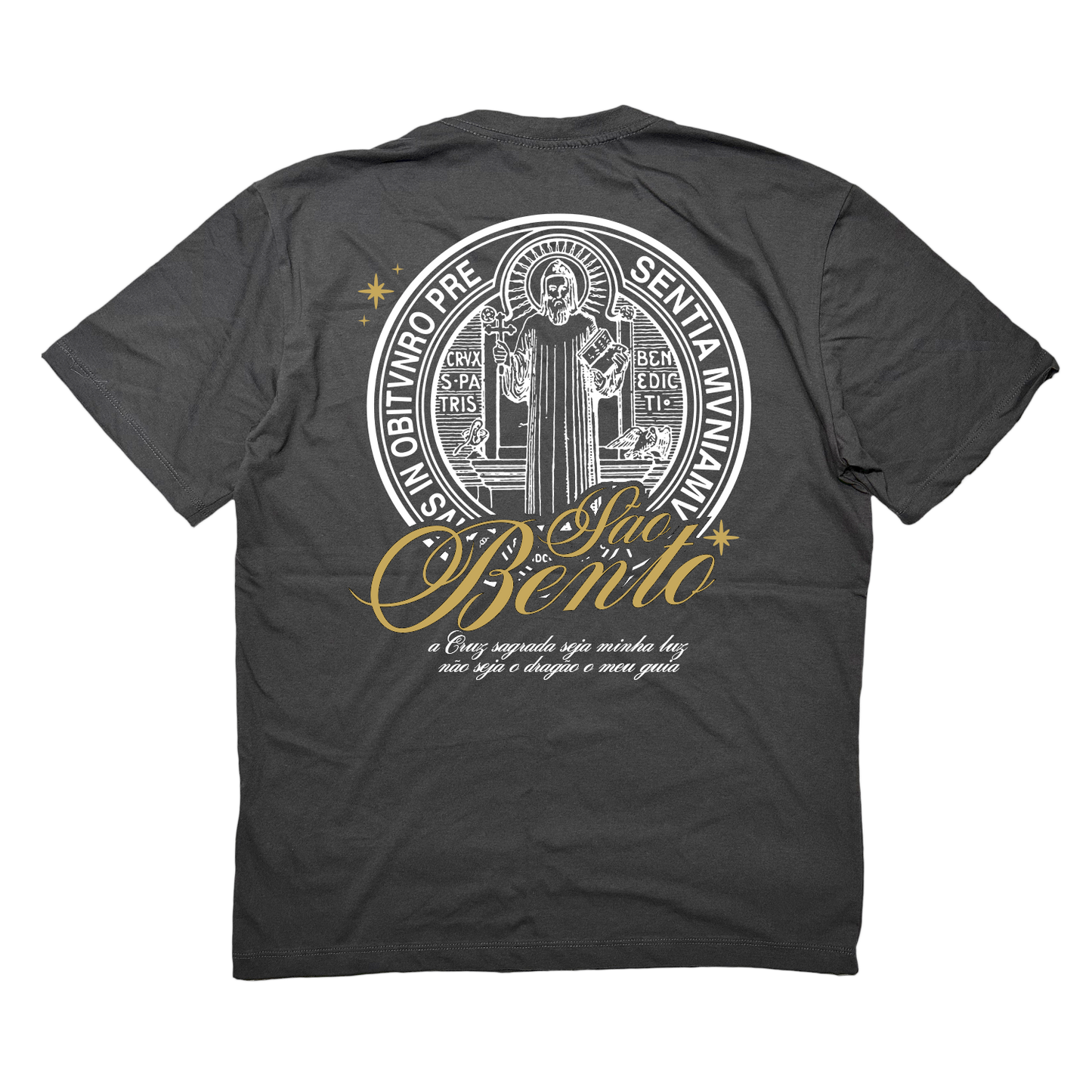 Oversized T-Shirt – Saint Benedict Medallion