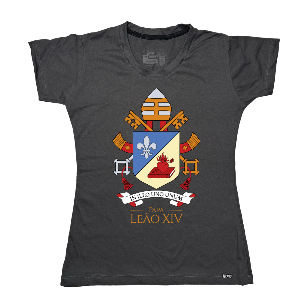 Baby Look Brasão papa Leão XIV ref 3242