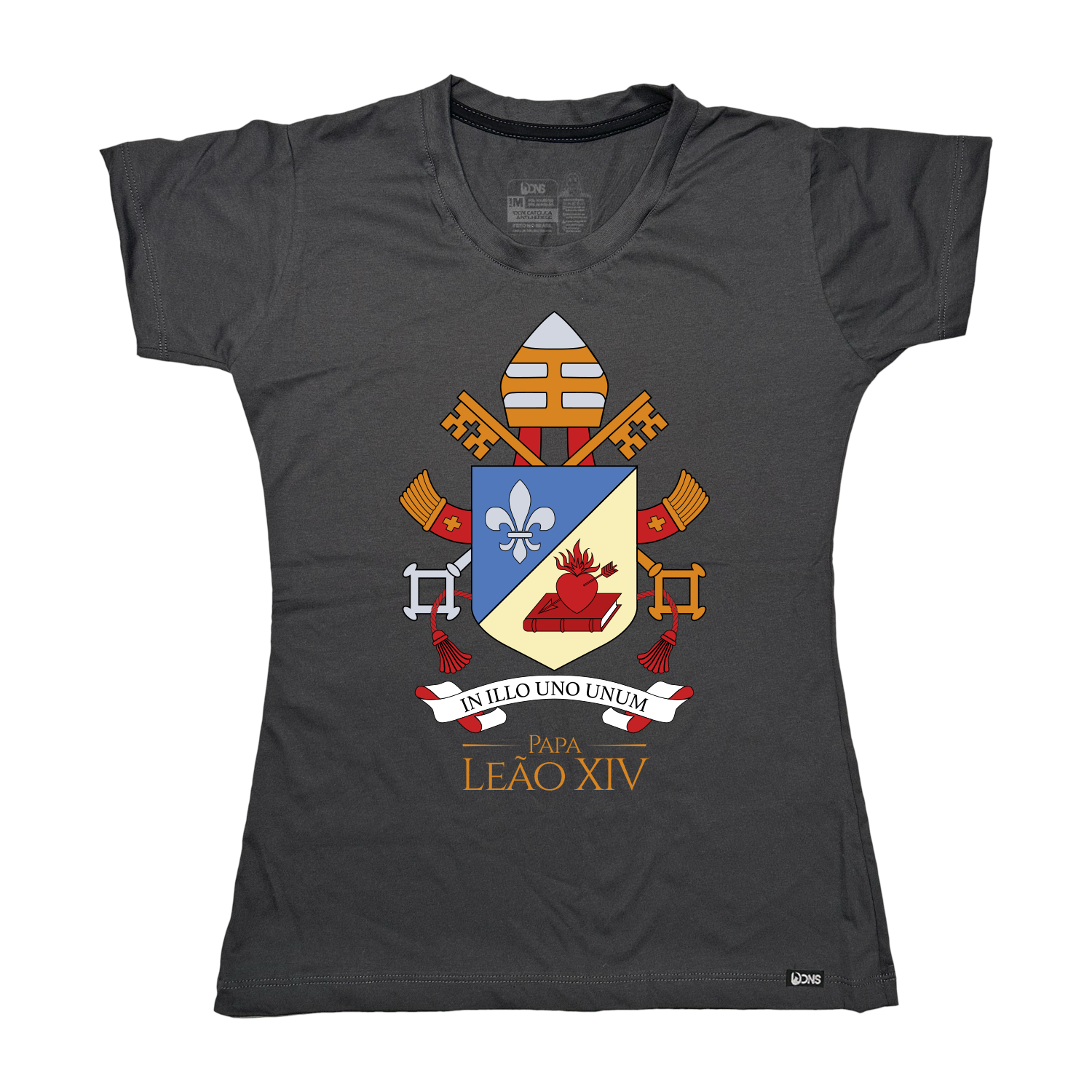 Baby Look Brasão papa Leão XIV ref 3242