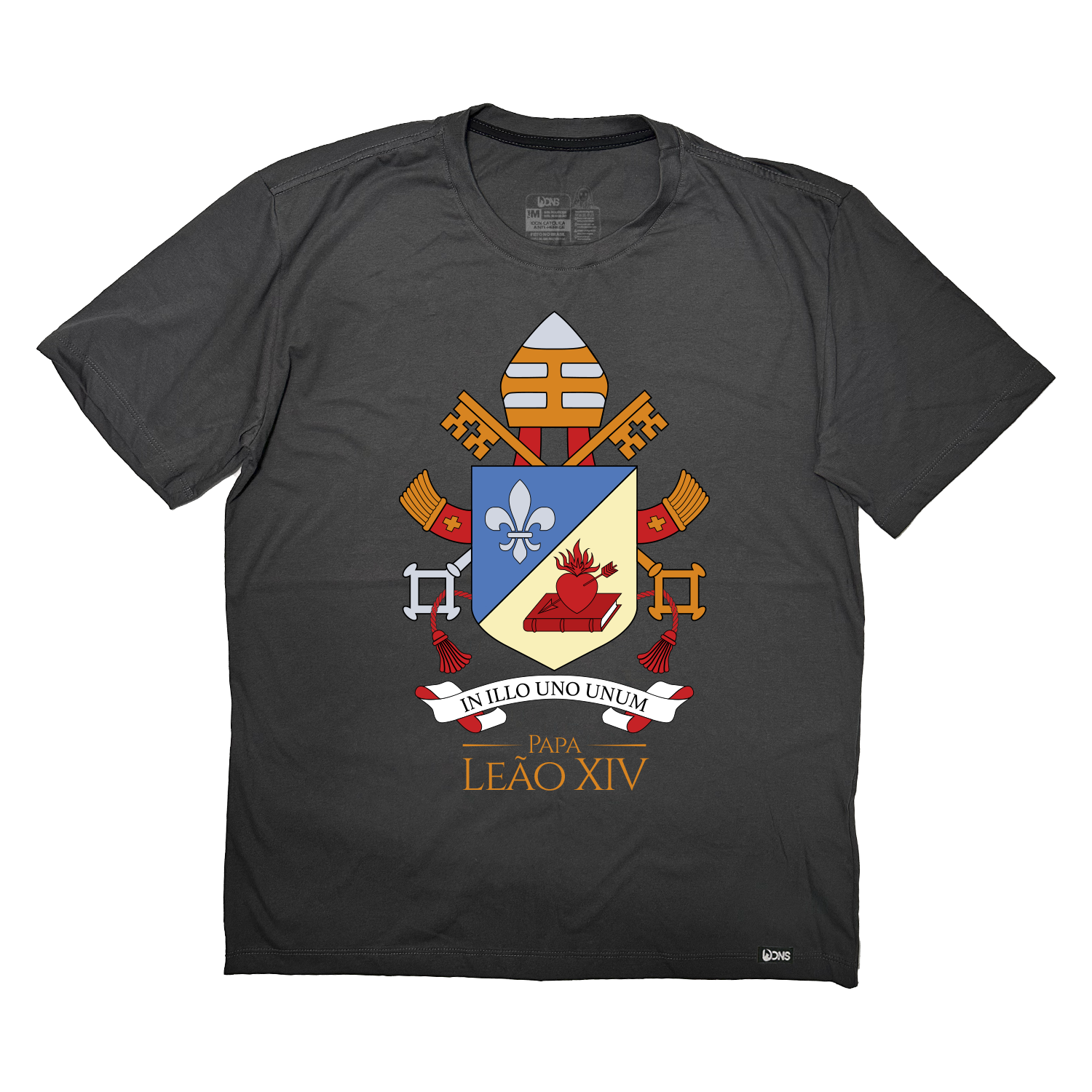 Kit Oversized Brasão papa Leão XIV + Caneca ref 3242