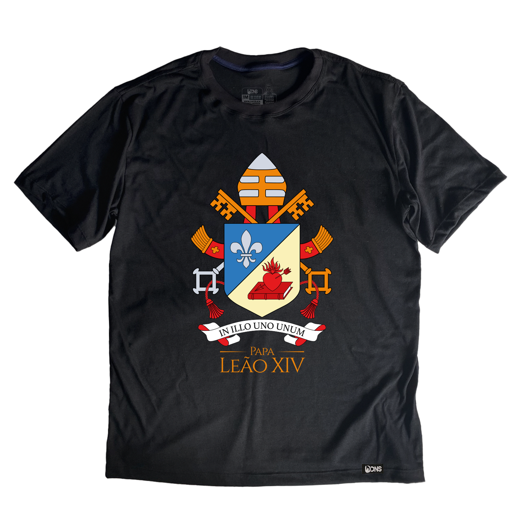 Kit Oversized Brasão papa Leão XIV + Caneca ref 3242