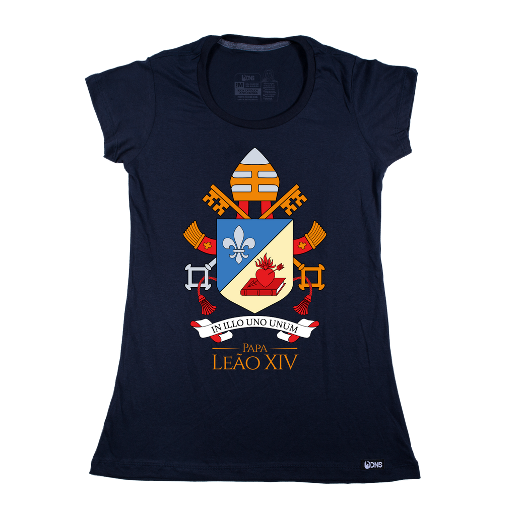 Baby Look Brasão papa Leão XIV ref 3242