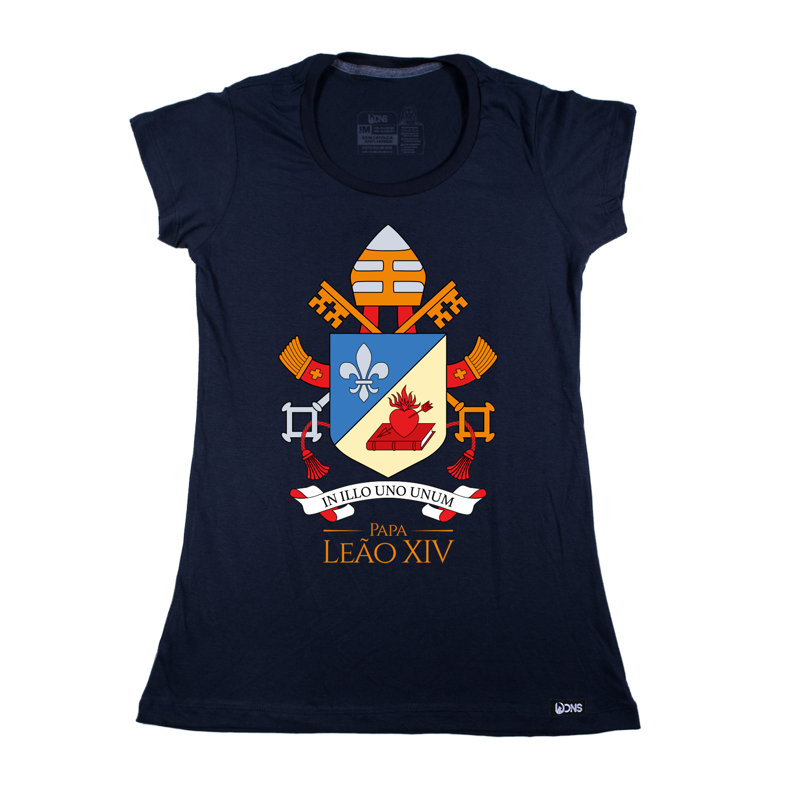 Baby Look Brasão papa Leão XIV ref 3242