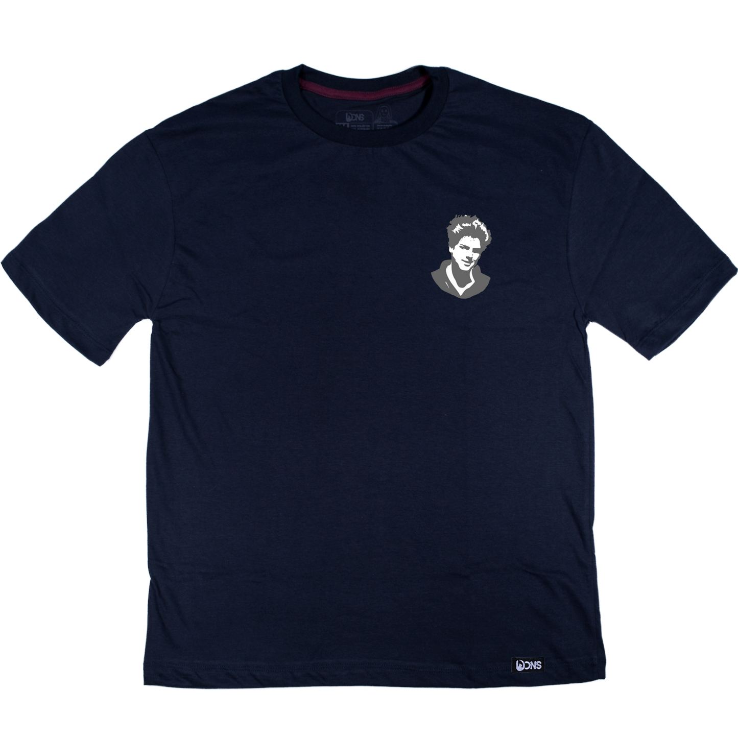 Oversized T-Shirt – Saint Carlo Acutis “Not I, but God” - Navy