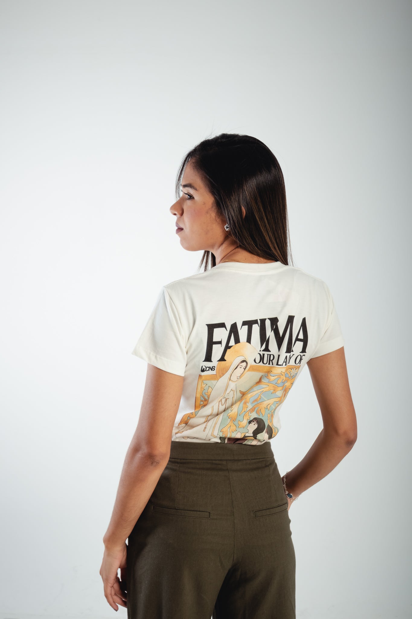 Women’s Fitted Tee Nossa Senhora de Fátima ref 3244