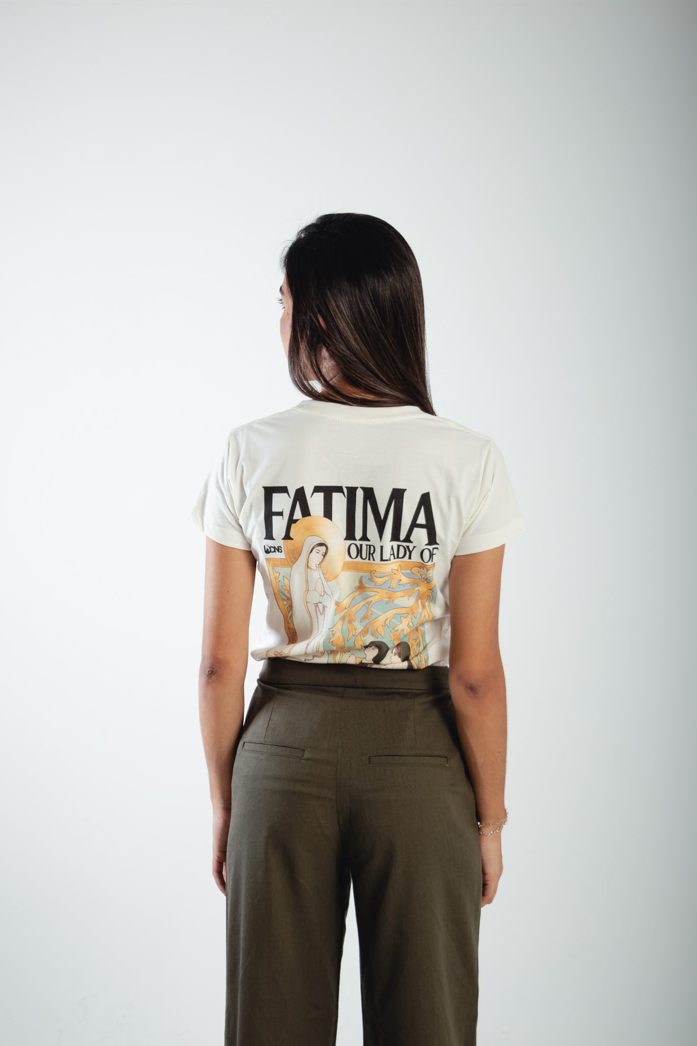 Women’s Fitted Tee Nossa Senhora de Fátima ref 3244