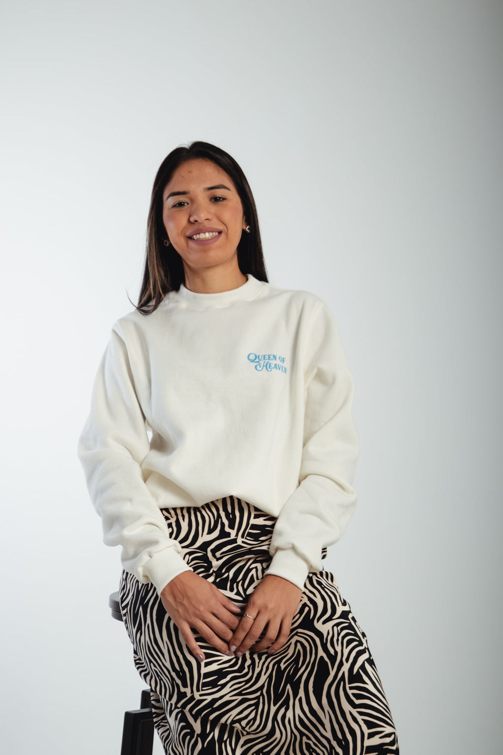 Moletom Gola Careca - Rainha dos Ceús - Off White ref 3199