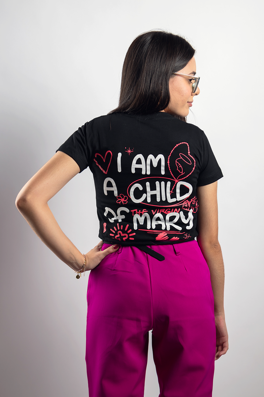 Women’s Fitted Tee – Daughter of Mary - Ref. 268