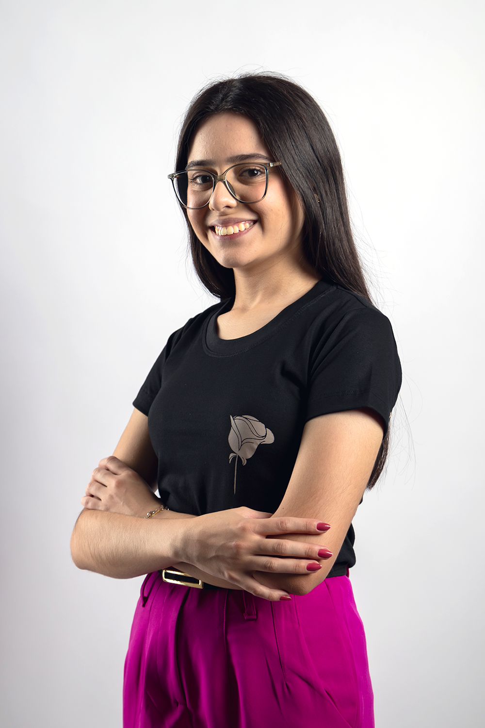 Women’s Fitted Tee – Saint Thérèse “My Littleness” - Ref. 261