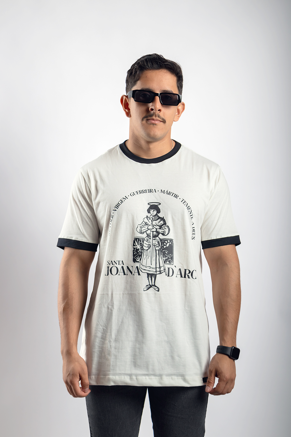 Saint Joan of Arc T-Shirt - Black - Ref. 3230