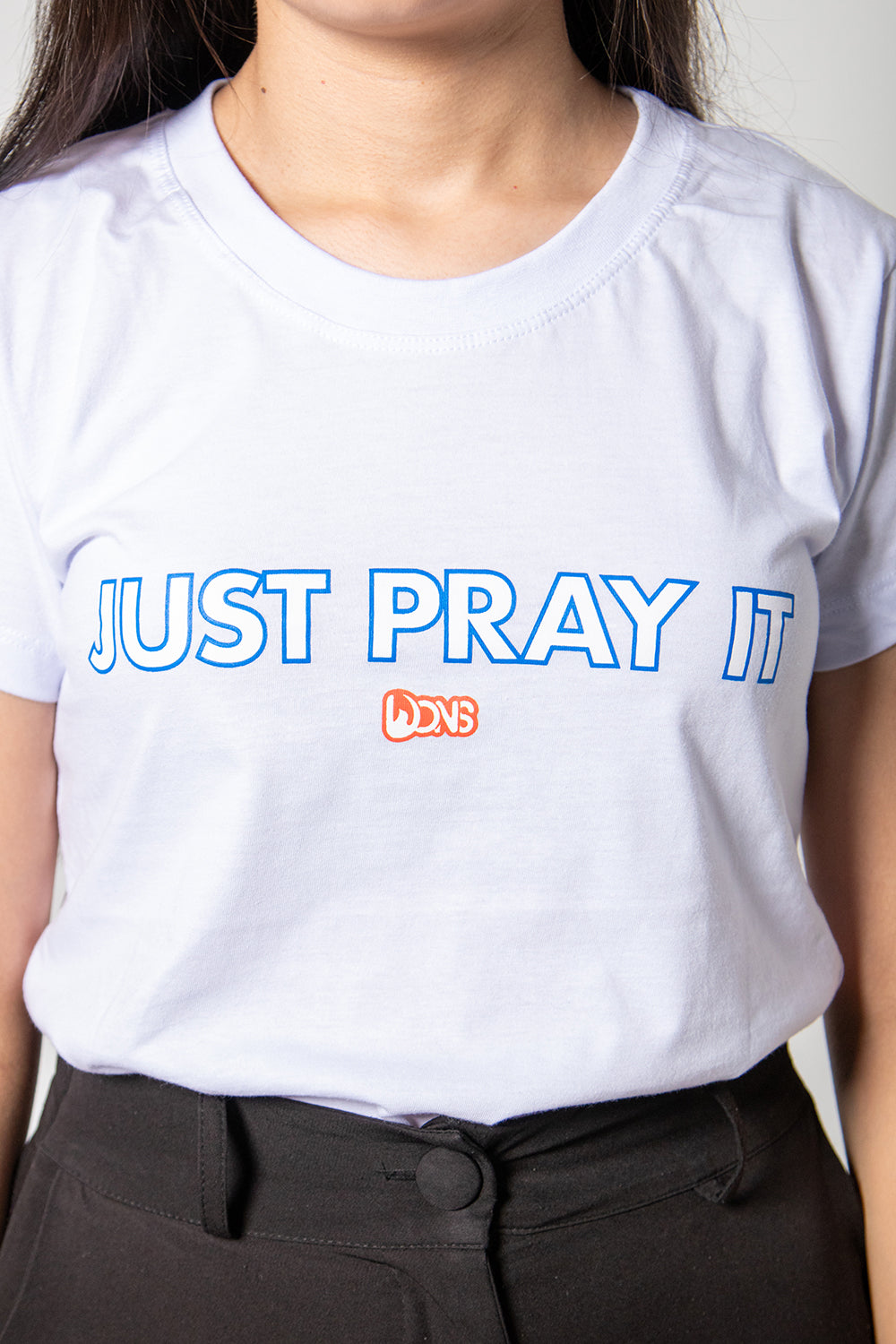 Women’s Fitted Tee – Carlo Acutis Photocopy