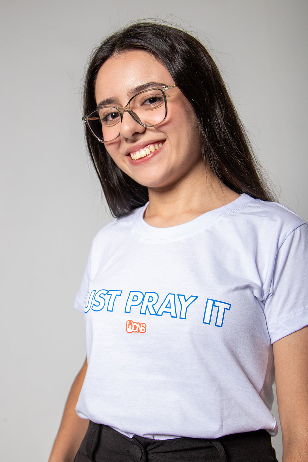 Women’s Fitted Tee – Carlo Acutis Photocopy