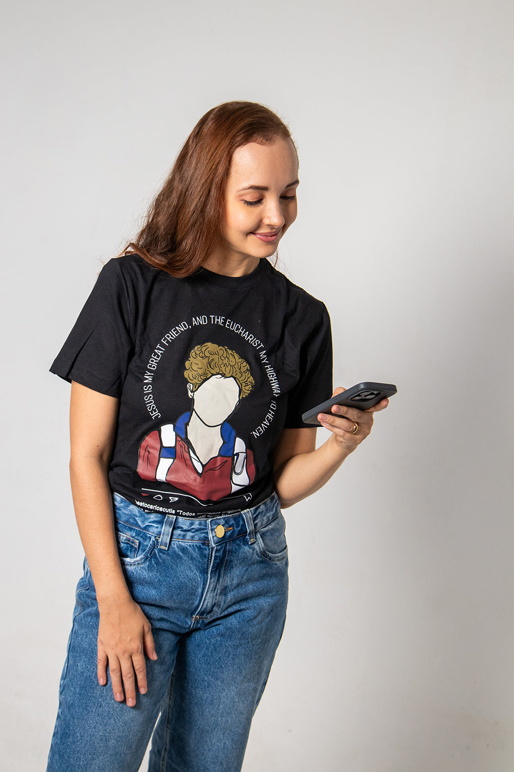 Carlo Acutis Illustration T-Shirt
