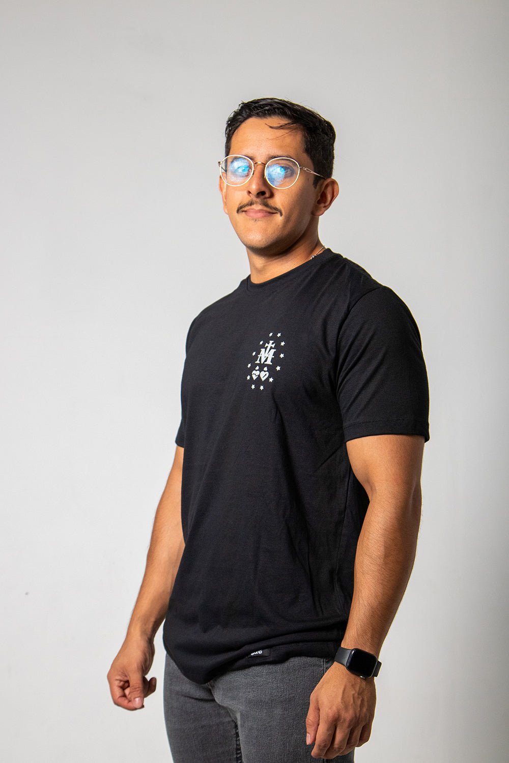 Camiseta Nossa Senhora das Graças - Preto ref 3245