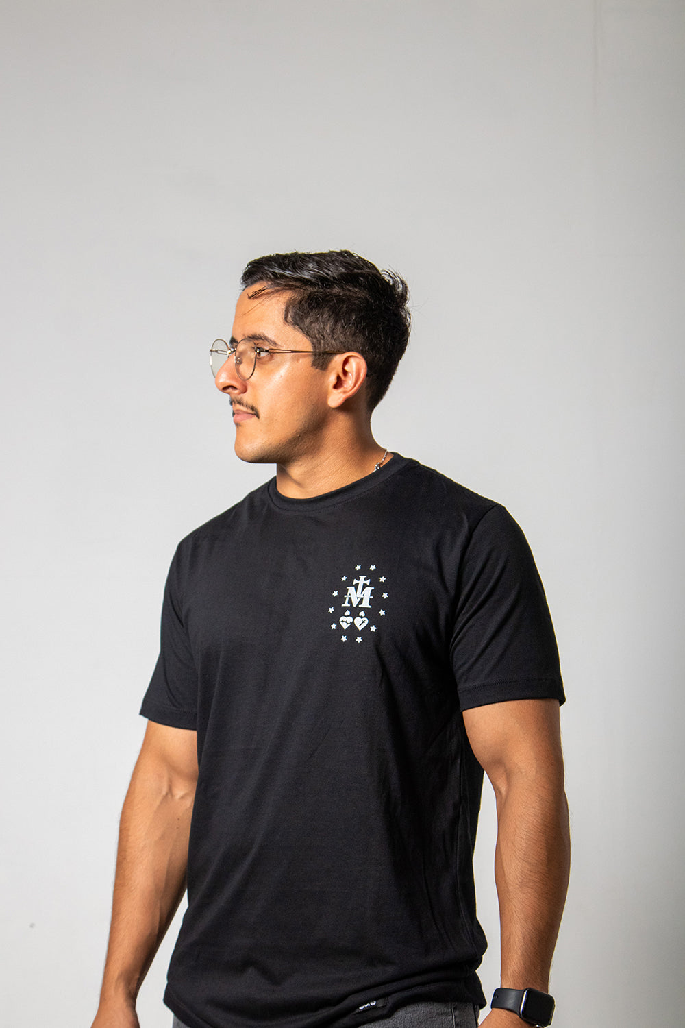 Camiseta Nossa Senhora das Graças - Preto ref 3245