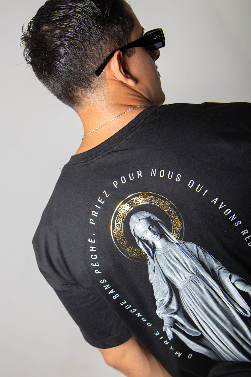 Oversized T-Shirt – Our Lady of Grace - Black