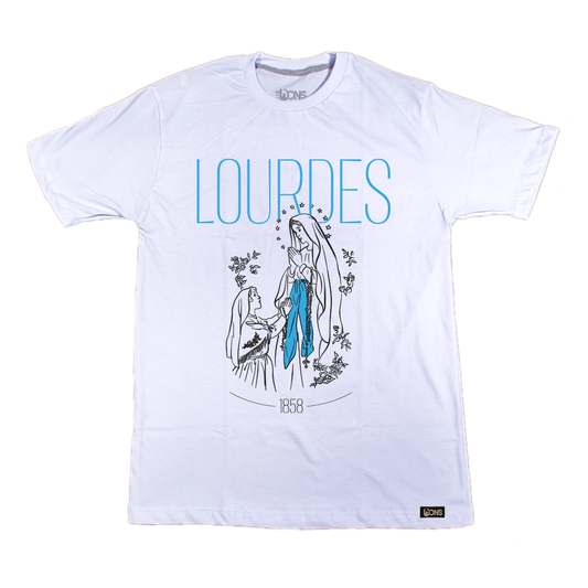 Our Lady of Lourdes T-Shirt - White