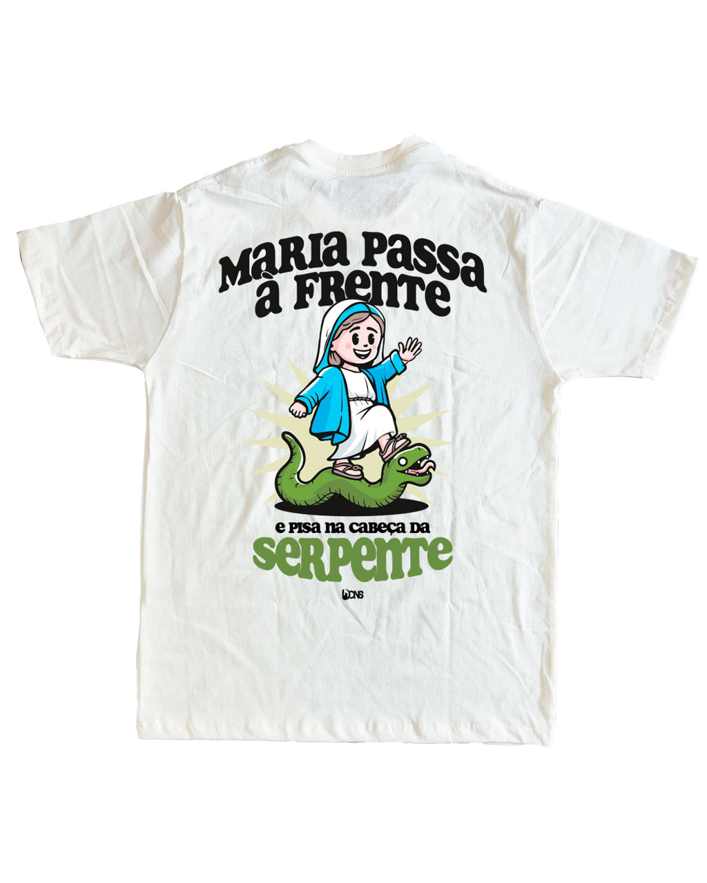 Camiseta Maria passa à frente Retrô - Off-White ref 3249