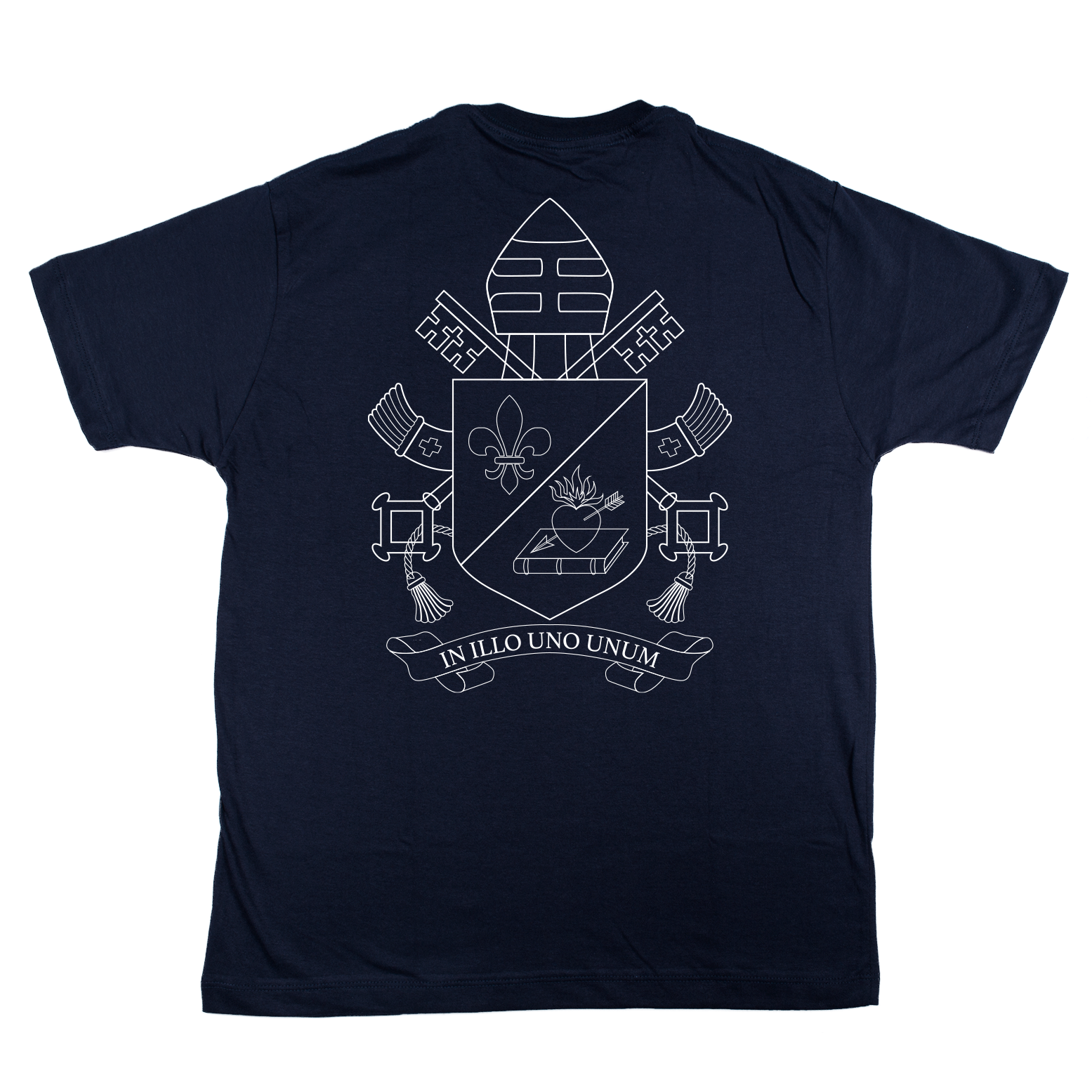 Kit Camiseta O mal não prevalecerá - Papa Leão XIV + Caneca ref 3243