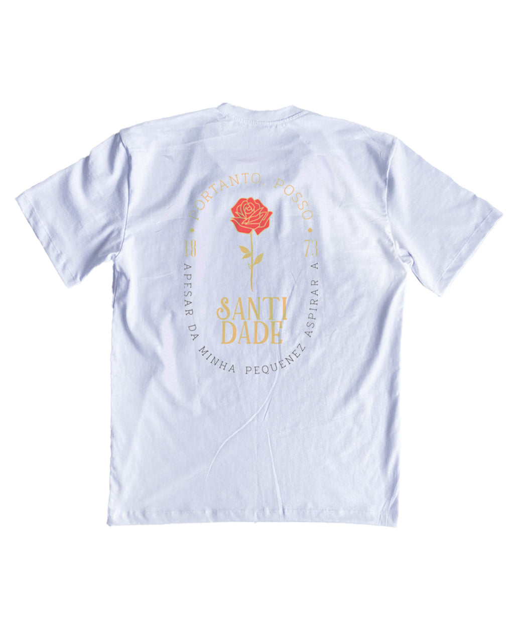 Camiseta Oversized Santa Terezinha Retrô - ref 3248
