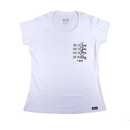 Women’s Fitted Tee – Usedons “Be Like”
