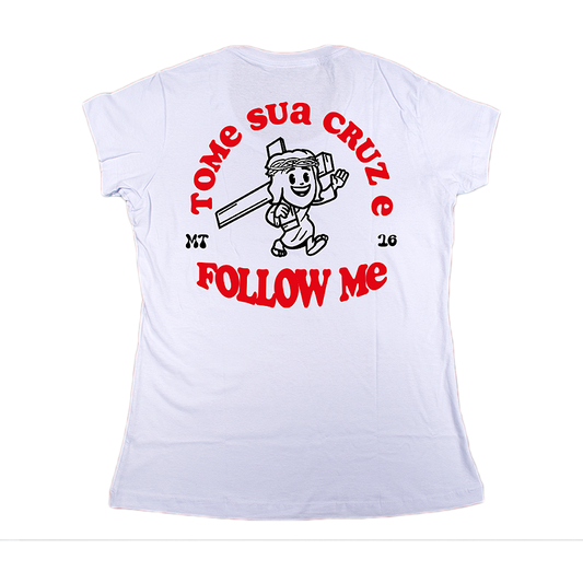 Women’s Fitted Tee – Usedons “Follow Me” - Ref. 289