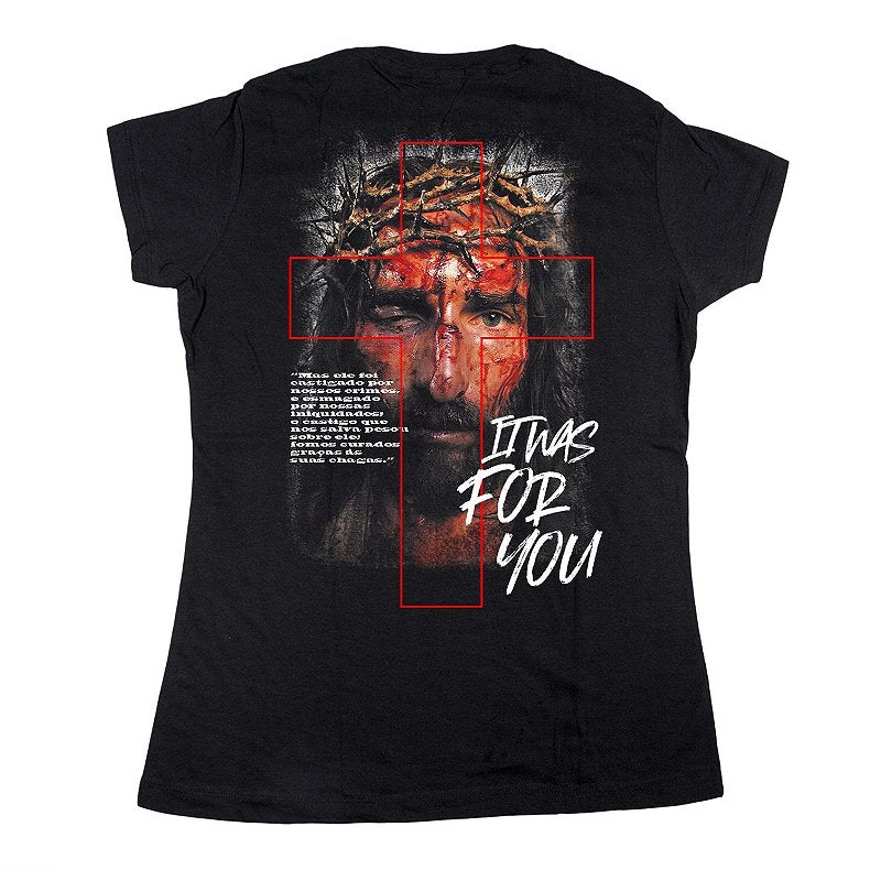 Women’s Fitted Tee – Passion of Christ - Ref. 249