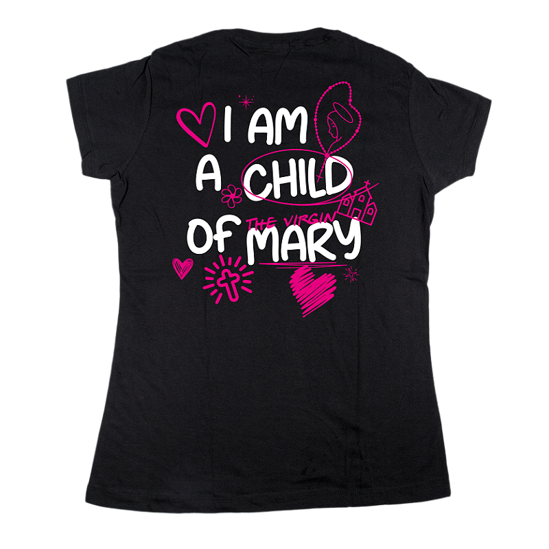 Women’s Fitted Tee – Daughter of Mary - Ref. 268
