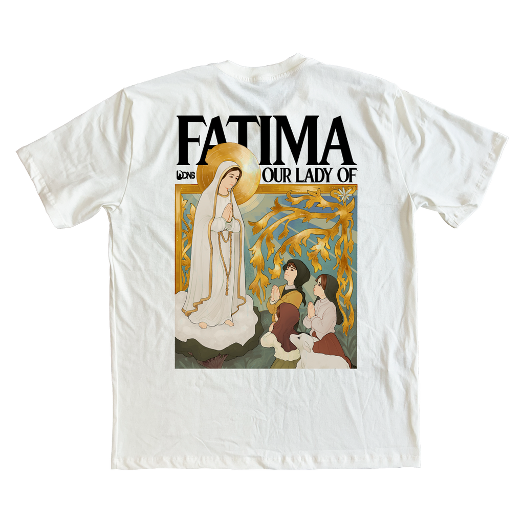 Camiseta Oversized Nossa Senhora de Fátima ref 3244