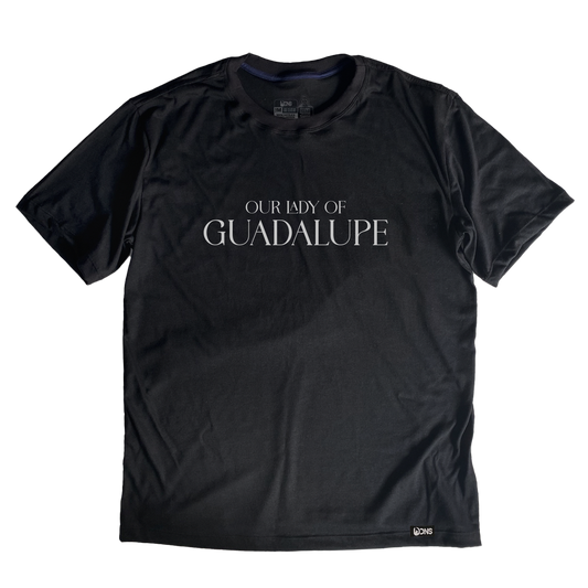 Oversized T-Shirt – Our Lady of Guadalupe - Black - Ref. 3229